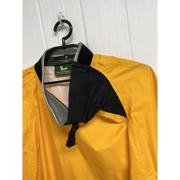 Field&Stream Men's Long Sleeve Light Weight Yellow Pullover Windbreaker Size XXL - Picture 6 of 12